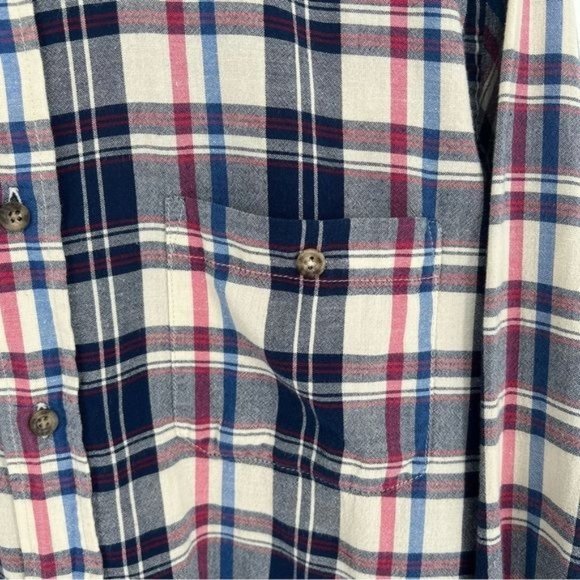 Pendleton Oceanside Plaid Button Up Collar Shirt | Medium - Picture 4 of 9